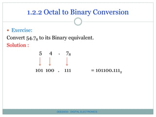 Chapter 1 number and code system sss | PPSX
