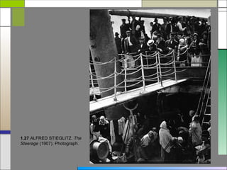1.27 ALFRED STIEGLITZ. The
Steerage (1907). Photograph.
 