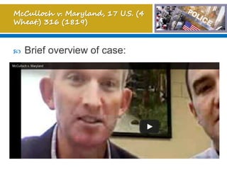  Brief overview of case:
 