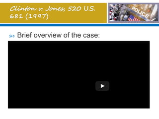  Brief overview of the case:
 