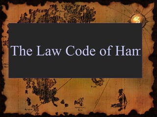 The Law Code of Hammurabi PowerPoint 
