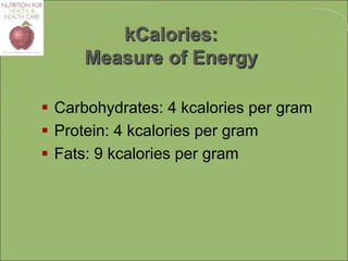 chapter1 Overview of Nutrition and Health.ppt
