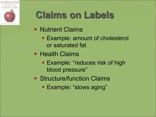 chapter1 Overview of Nutrition and Health.ppt