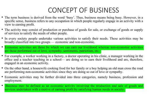 Foundations of Business PGP VIVA VVIT | PPT