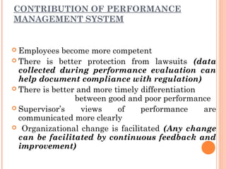 Performance Management Contribution Chapter 1 (performance management and reward systems) 2 | PPT
