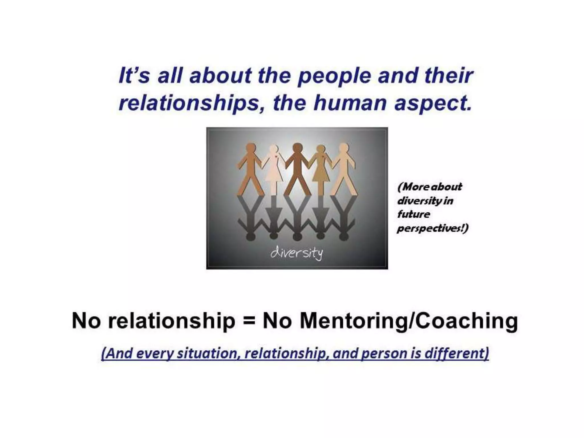 Relationships and Mentoring | PPTX