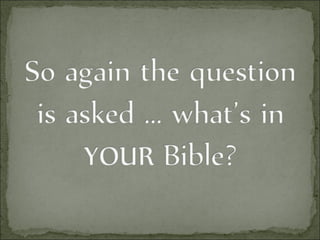 Catholic Interpretation of the Scriptures