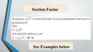 56
Section Factor
See Examples below
Q / √g
 
