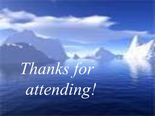 谢 谢！
Thanks for
attending!
 