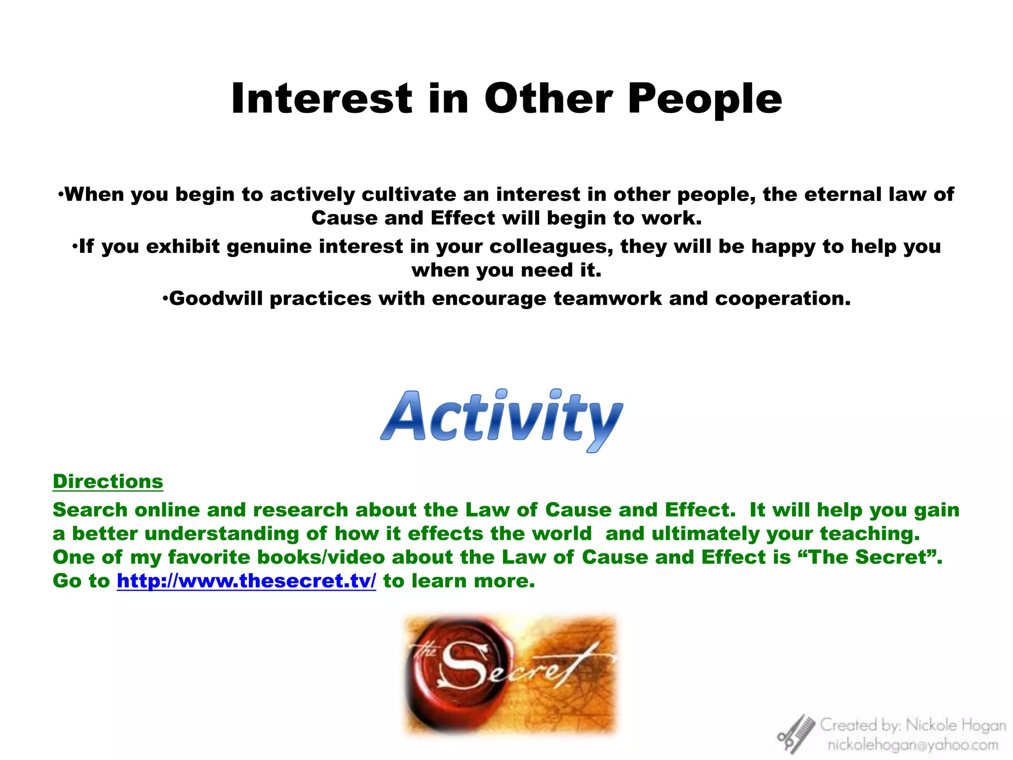 Constant Pursuit of Knowledge