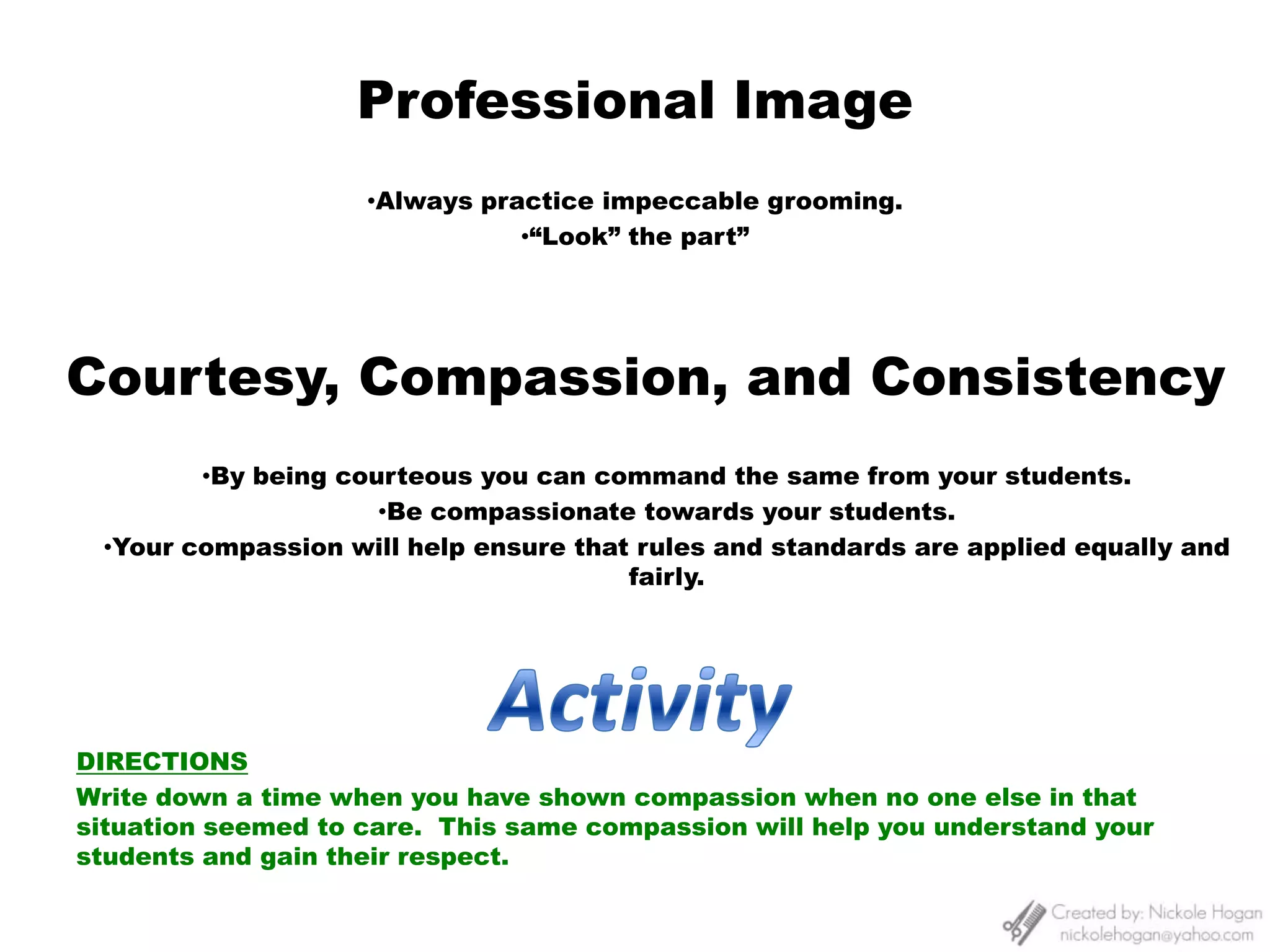 Professional Ethics, Character, and Human Relations