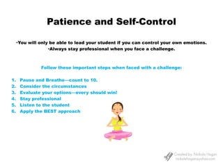 Authority, Order, and Self-Confidence