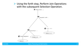 Advanced Database Systems: Query Processing and Optimization Techniques ...
