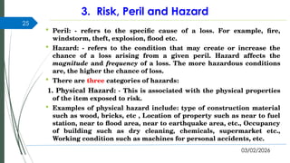 Comprehensive Introduction to Risk Management and Insurance Concepts | PPTX