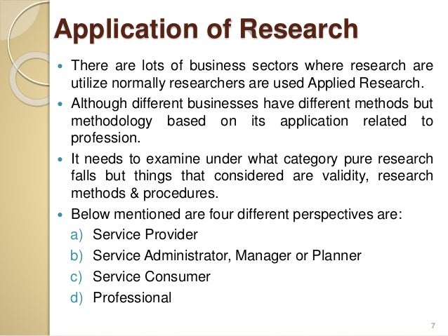 Research Methodology