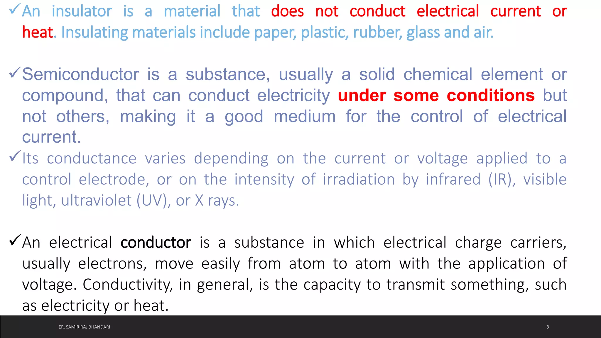 Semiconductor Diode: Introduction and Application | PPTX