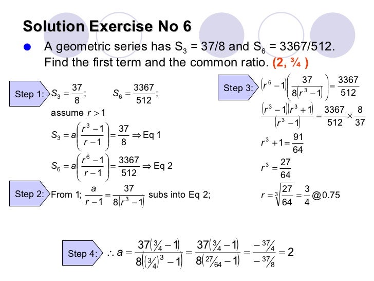 Chapter 1 sequences and series