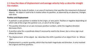 Comprehensive Guide to Motion Along a Straight Line in General Physics ...
