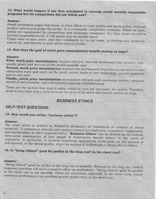 Chapter 1 solution  finance management