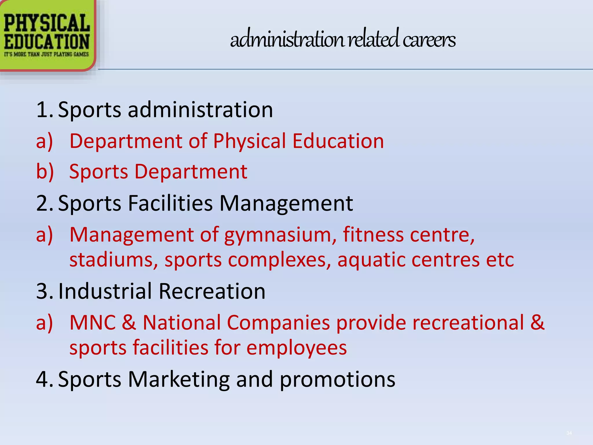 Chapter 1: Changing Trends and Carrier in Physical Education | PPTX