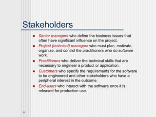 Chapter1 Advanced Software Engineering overview | PPT