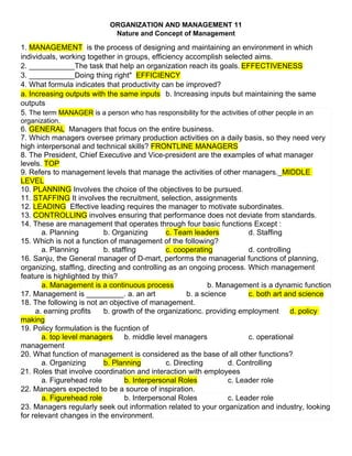 organizational management Chapter 1 test 1.pdf