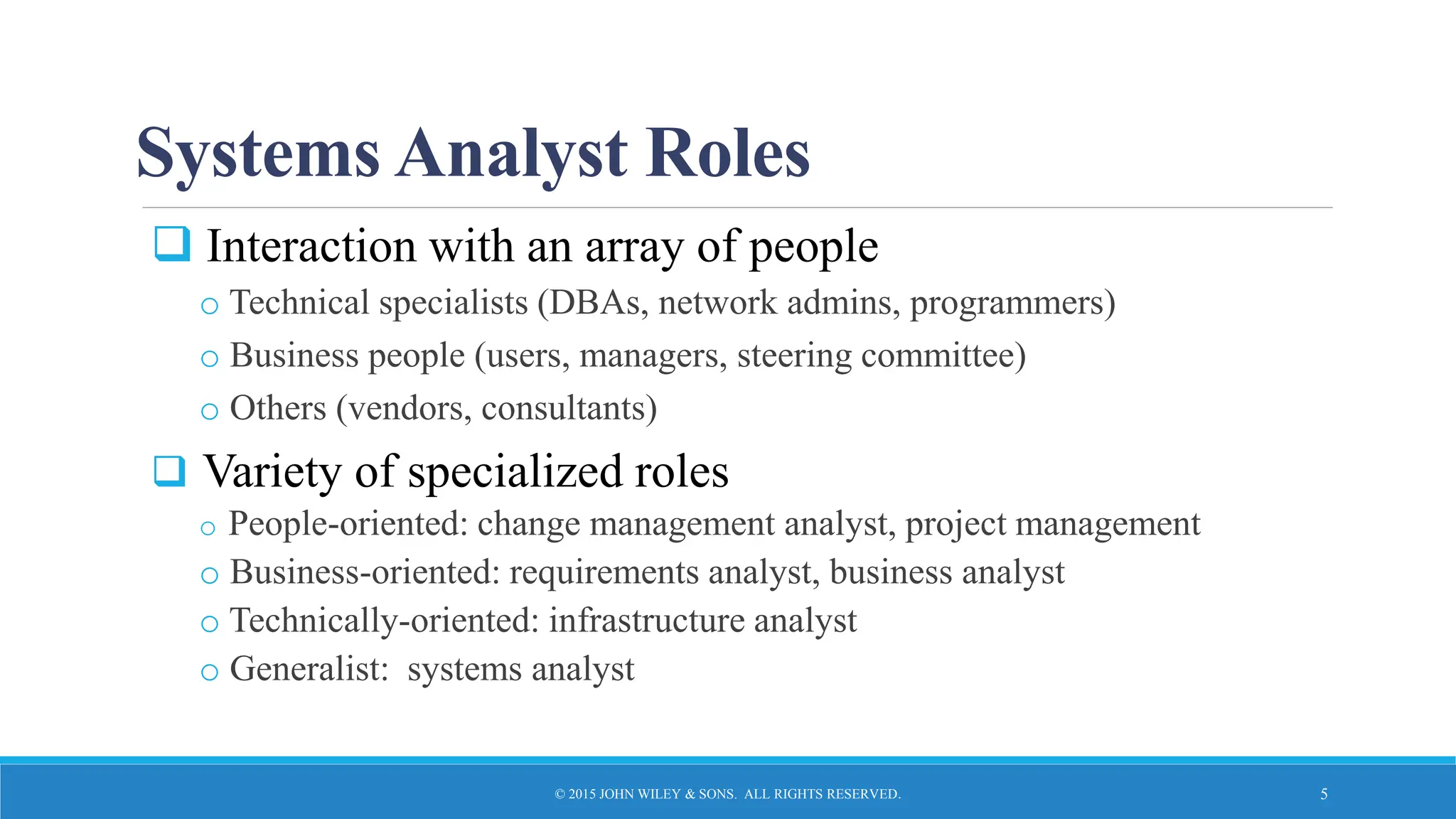 Chapter 1 The Systems Analyst and Information Systems Development.pptx