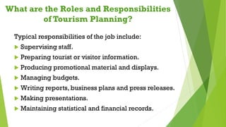 Chapter 1 Tourism Plan And Strategy (Tourism Planning And Development)
