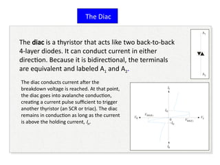 Diac Output Wave Detailed Presentation on the Triac Diac Ujt.pptx