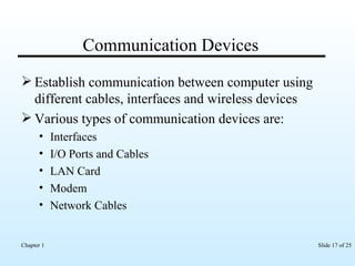 Fundamentals of a Personal Computer | PPT