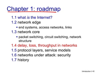 Chapter_1_V7.01.ppt Computer Networking: A Top Down Approach | PPT