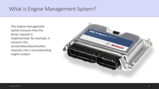 Engine Management Components Comprehensive Overview of Engine Management Systems in Automotive ...