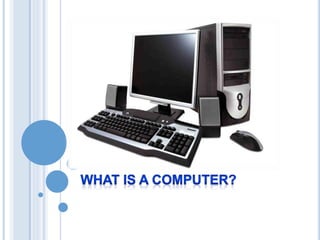Ano Ba Ang Computer What is a Computer? | PPTX