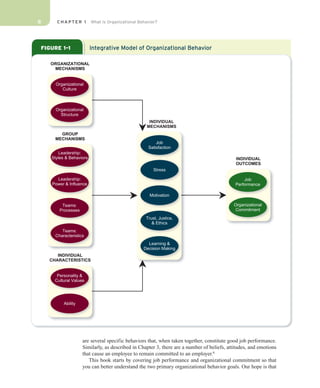 Chapter1 what is_organizational_behavior | PDF
