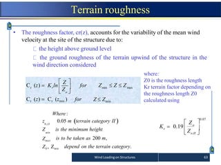 structutal design wind load on structure | PPTX