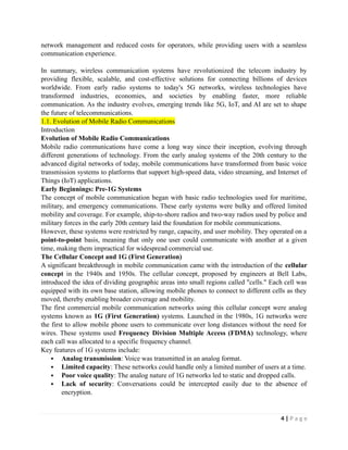 Wireless Networking and Telecom technology | DOCX