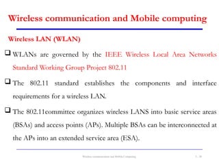 Comprehensive Overview of Wireless Communication Technologies and ...