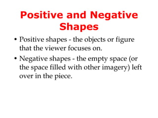 Negative Shape Example Chapter 2 | PPT