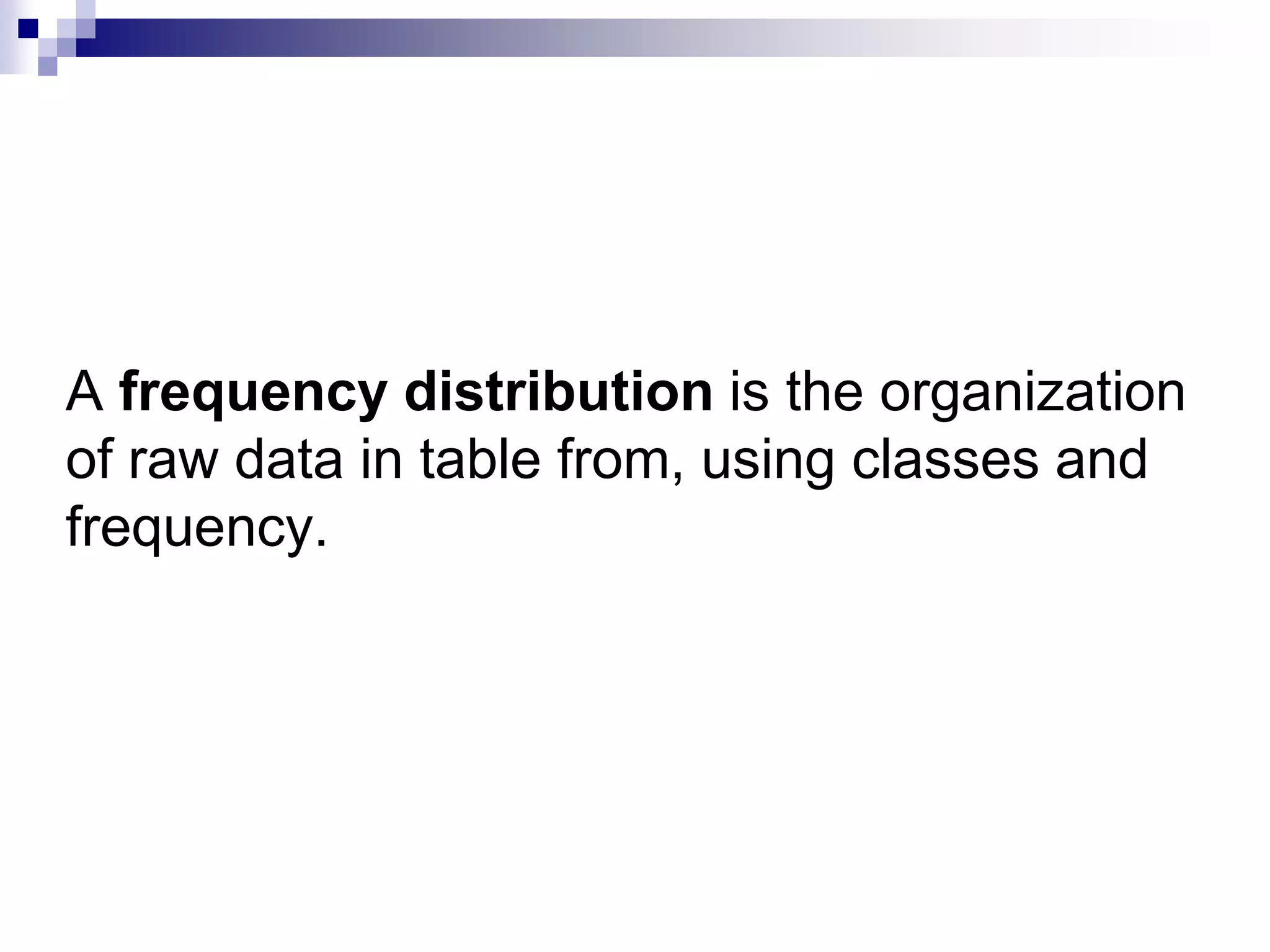 Chapter 2: Frequency Distribution and Graphs | PPTX