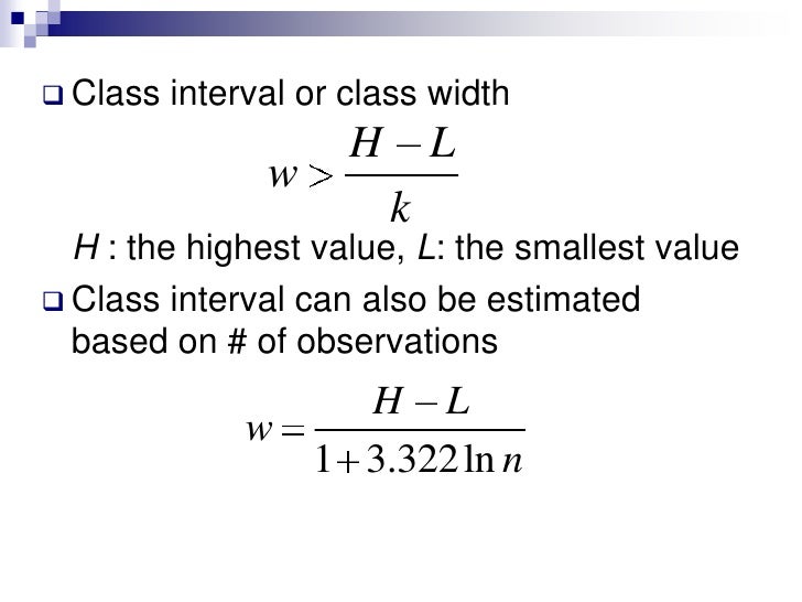 Chapter 2 Frequency Distribution and Graphs