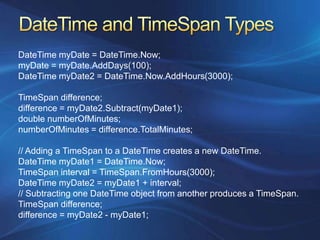 Variables and Data Types