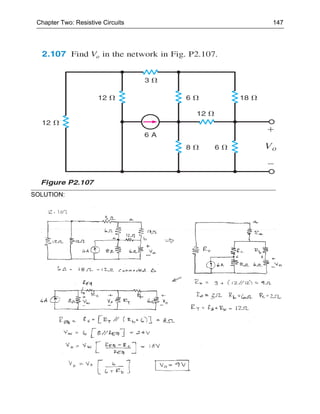 Chapter Two: Resistive Circuits   147




SOLUTION:
 