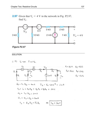 Chapter Two: Resistive Circuits   137




 SOLUTION:
 