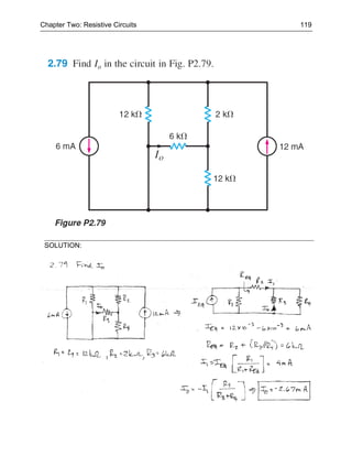 Chapter Two: Resistive Circuits   119




 SOLUTION:
 