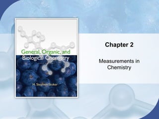 Chapter 2
Measurements in
Chemistry
 
