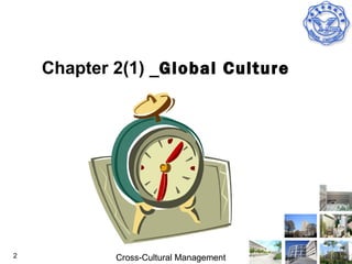 Chapter 2(1) _Global Culture




2           Cross-Cultural Management
 