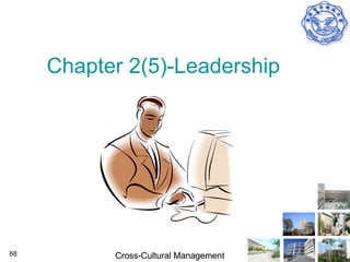 Chapter 2(5)-Leadership




68         Cross-Cultural Management
 