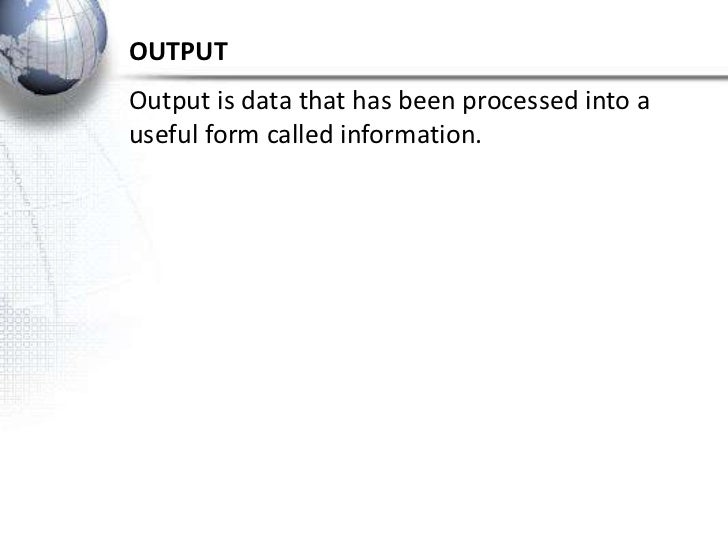 chapter 2 data that has been processed into a useful form