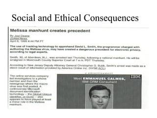 Social and Ethical Consequences
 