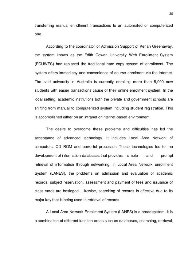 Thesis chapter 2 review of related literature and studies